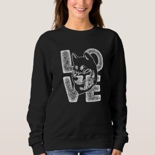 Sudadera Me Encanta Mi Diseño Siberiano De Perro Husky