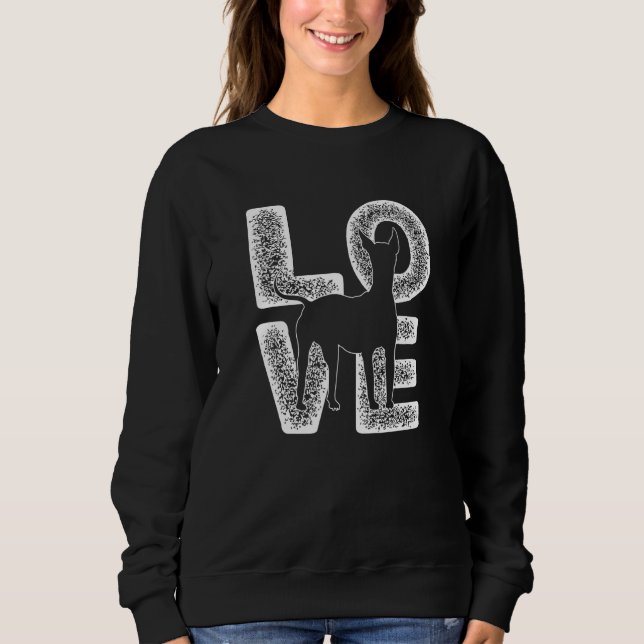 Sudadera Me Encanta Mi Diseño Temático Xoloitzcuintle Perro (Anverso)