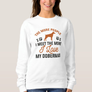 Sudadera Me encanta mi Doberman
