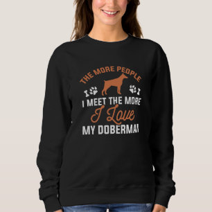 Sudadera Me encanta mi Doberman