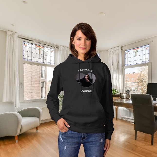 Sudadera Me encanta mi foto de novio. (Subido por el creador)