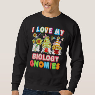 Sudadera Me Encanta Mi Gnomía De Biología.