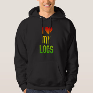 Sudadera Me Encanta Mi Localidad El Cabello Afro Natural Me