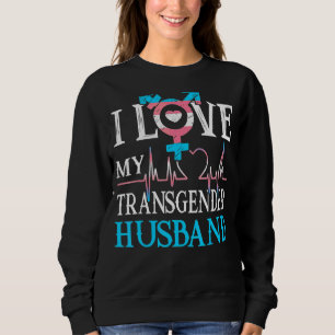 Sudadera Me encanta mi marido transgénero Lgbt Gay Lesbian 