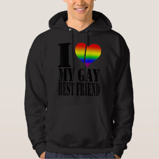 Sudadera Me encanta mi mejor amigo gay bandera arcoiris org