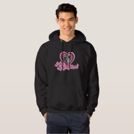 Sudadera Me encanta mi novia Personalizado personalizada.
