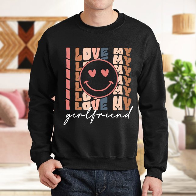 Sudadera Me Encanta Mi Novia Sweatshirt, Positivo (Subido por el creador)