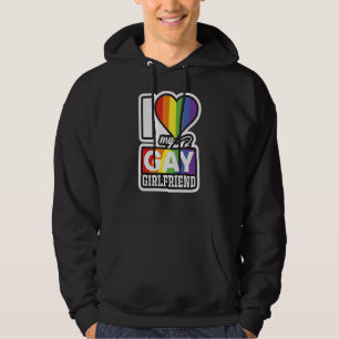 Sudadera Me Encanta Mi Orgullo Divertido Gay Girlfriend