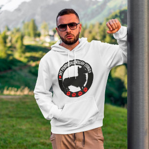 Sudadera Me encanta mi Pembroke Welsh Corgi Hoodie