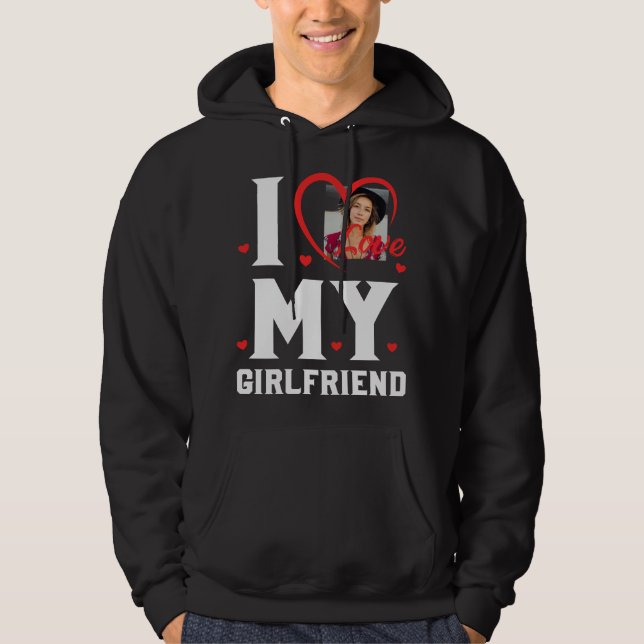 Sudadera Me encanta mi Personalizable GF (Anverso)