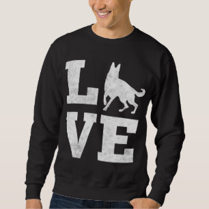Sudadera Me encanta mi regalo de pastor alemán Mascota dive