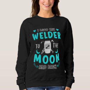 Sudadera Me Encanta Mi Soldadera A La Luna Y La Espalda