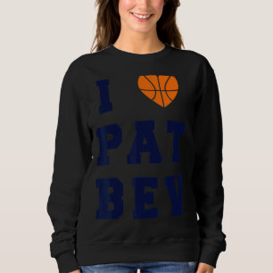 Sudadera Me encanta Pat Bev I Heart Pat Bev Design