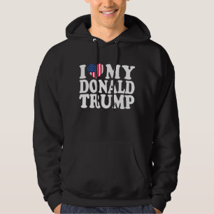 Sudadera Me encanta que Donald Trump sea presidente en 2024