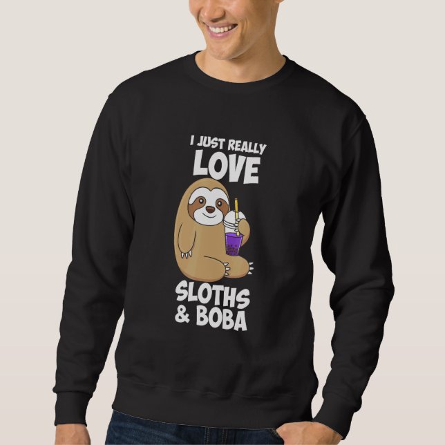 Sudadera Me Encanta Realmente Boba (Anverso)