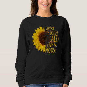 Sudadera Me Encanta Realmente El Sol De Las Mujeres De Moos