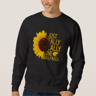 Sudadera Me Encanta Realmente El Toad Sunfl De Las Francas