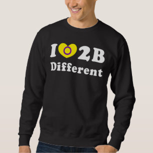 Sudadera Me Encanta Ser Diferente Orgullo De Bandera Del Or