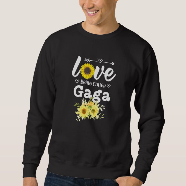 Sudadera Me Encanta Ser Llamado Girasol De Cita (Anverso)