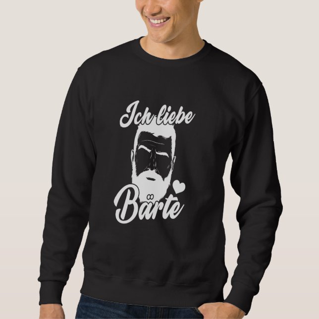 Sudadera Me encantan las barbas (Anverso)