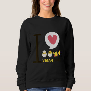 Sudadera Me encantan las chicas veganas