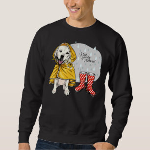 Sudadera Me encantan las duchas de primavera con el Labrado
