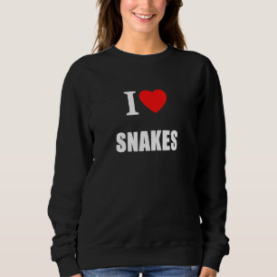 Sudadera Me Encantan Las Serpientes Para Los Ofilistas De S