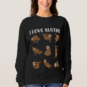 Sudadera Me Encantan Las Slots Cute Colgadas En La Rama De