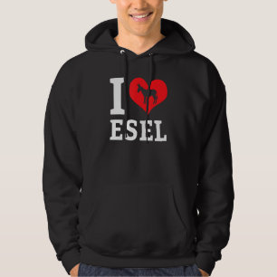 Sudadera Me encantan los burros Mule Farm Animal Farmer Zoo
