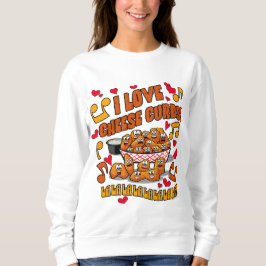 Sudadera ¡Me encantan los cuajos de queso!
