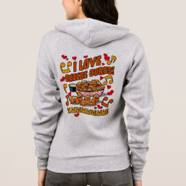 Sudadera ¡Me encantan los cuajos de queso!