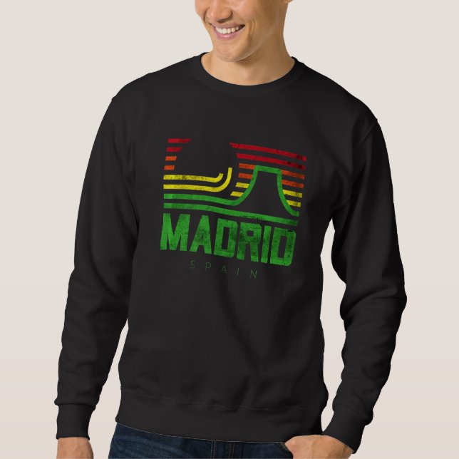 Sudadera Me encantan los diseños gráficos y de Guay de Madr (Anverso)