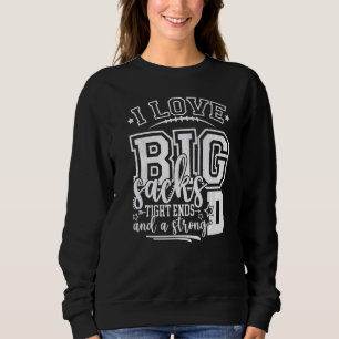Sudadera Me encantan los grandes sacos, los finales estrict