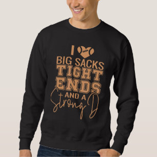 Sudadera Me encantan los grandes sacos, los finales estrict