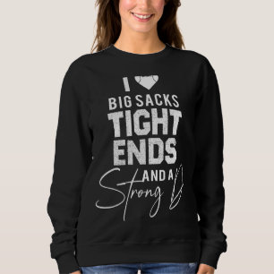 Sudadera Me encantan los grandes sacos, los finales estrict