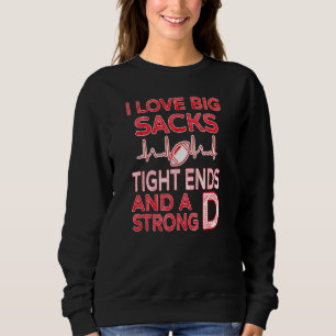 Sudadera Me encantan los grandes sacos, los finales estrict