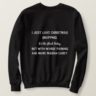 Sudadera Me encantan los Navidades comprando.