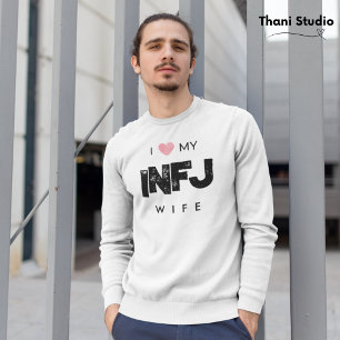 Sudadera Me encantan los rasgos de personalidad de mi espos