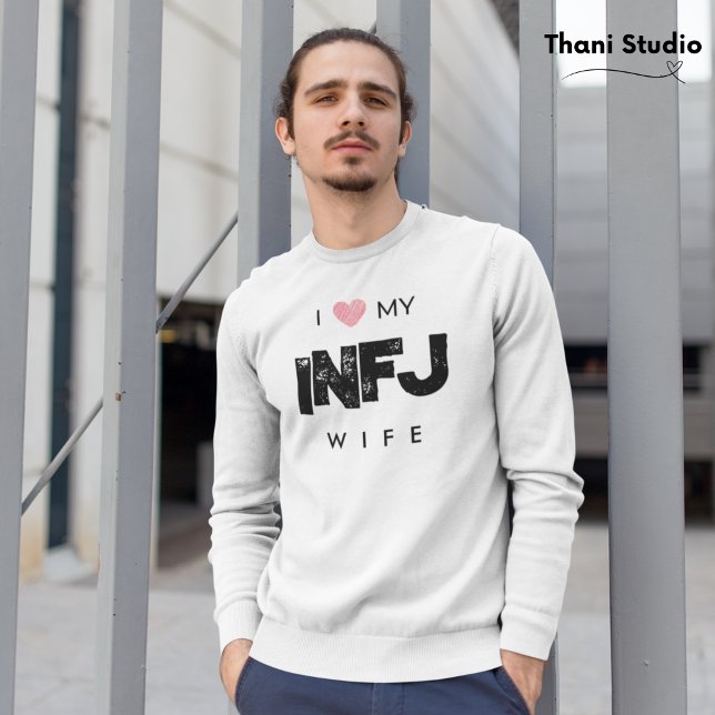 Sudadera Me encantan los rasgos de personalidad de mi espos (Subido por el creador)