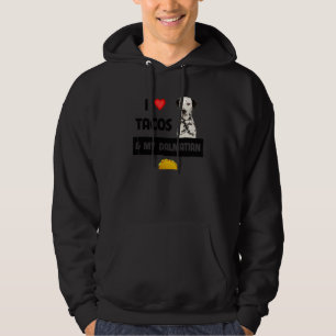 Sudadera Me encantan los tacos y la comida mexicana de mi p