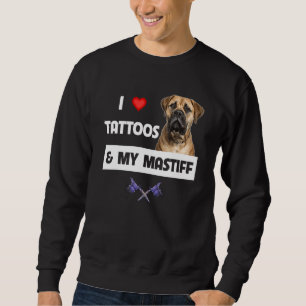 Sudadera Me encantan los tatuajes y mi malvada mamá papá Bu