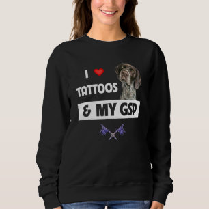 Sudadera Me encantan los tatuajes y mi punto de venta al de
