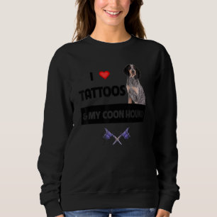 Sudadera Me encantan los tatuajes y mi tatuaje de perro de