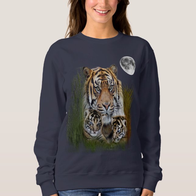 Sudadera Me encantan los Tigres (Anverso)