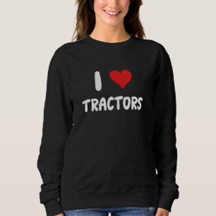 Sudadera Me encantan los tractores - Granjero agricultor co