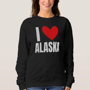 Sudadera Me Encanto Alaska State Anchorage Fairbanks Juneau