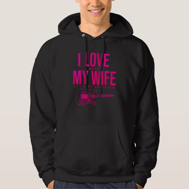 Sudadera Me Encanto Cuando Mi Esposa Me Permite Comprar Más (Anverso)