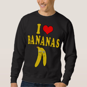 Sudadera Me Encanto El Bananas Divertido Vegan