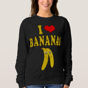 Sudadera Me Encanto El Bananas Divertido Vegan