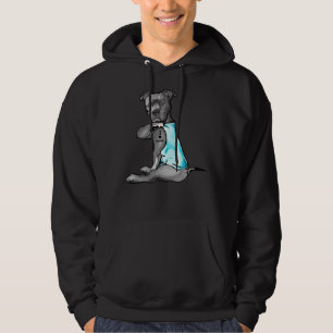 Sudadera Me Encanto Mamá Tattoo Pitbull Perro Lover Mujeres
